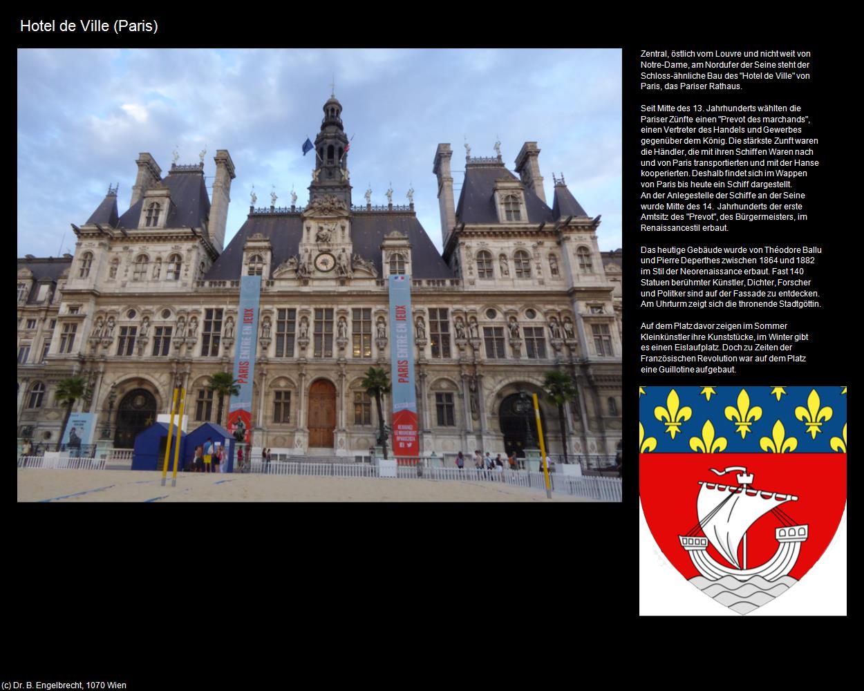 Hotel de Ville (Paris (FR-IDF)) in Kulturatlas-FRANKREICH