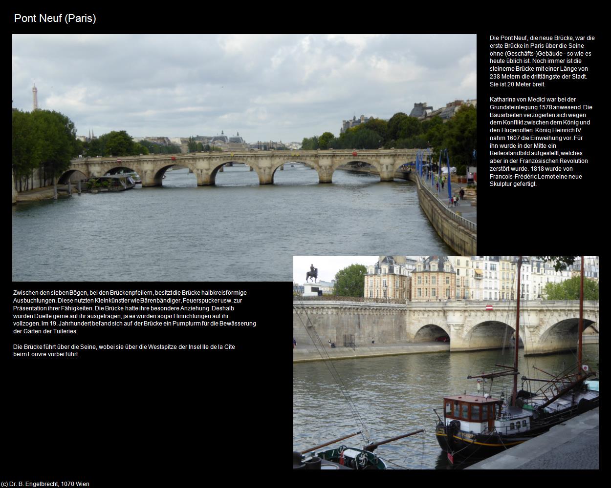 Pont Neuf (Paris (FR-IDF)) in Kulturatlas-FRANKREICH