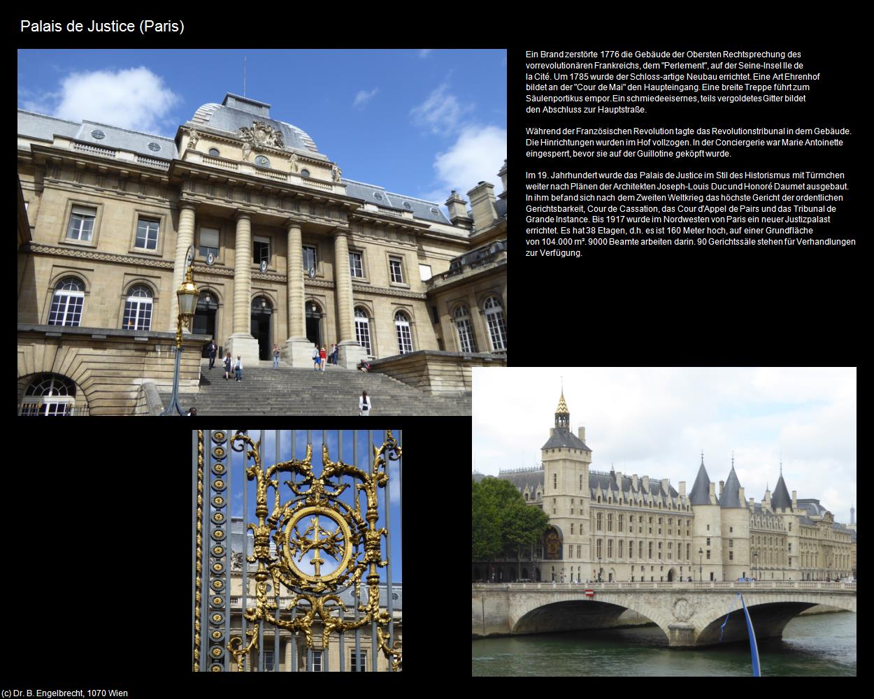 Palais de Justice (Paris (FR-IDF)) in Kulturatlas-FRANKREICH