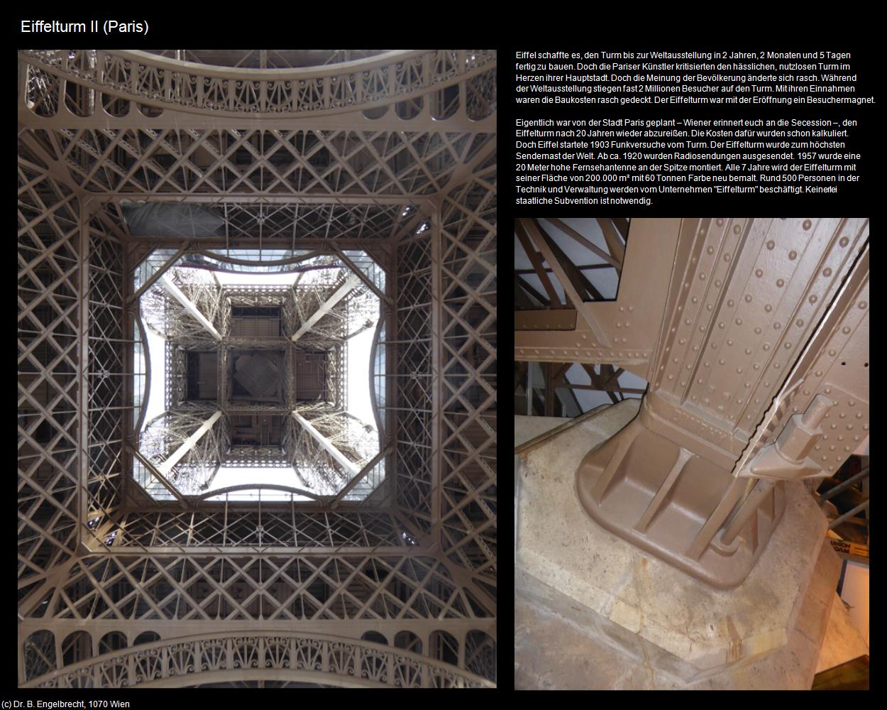 Eiffelturm II (Paris (FR-IDF)) in Kulturatlas-FRANKREICH