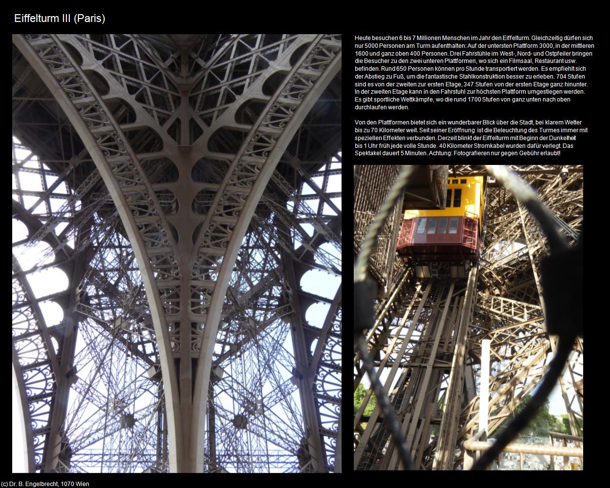 Eiffelturm III (Paris (FR-IDF)) in Kulturatlas-FRANKREICH