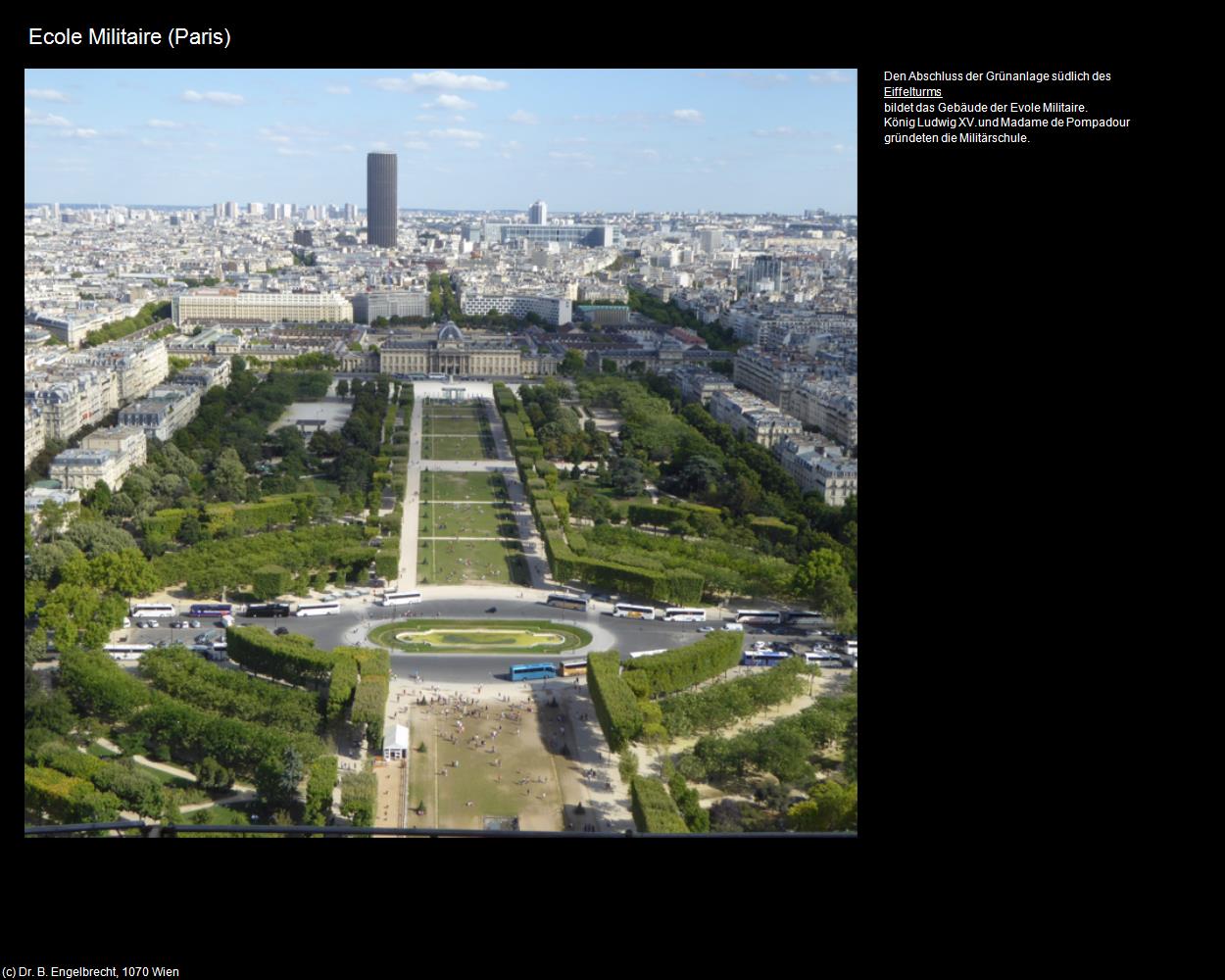 Ecole Militaire (Paris (FR-IDF)) in Kulturatlas-FRANKREICH(c)B.Engelbrecht