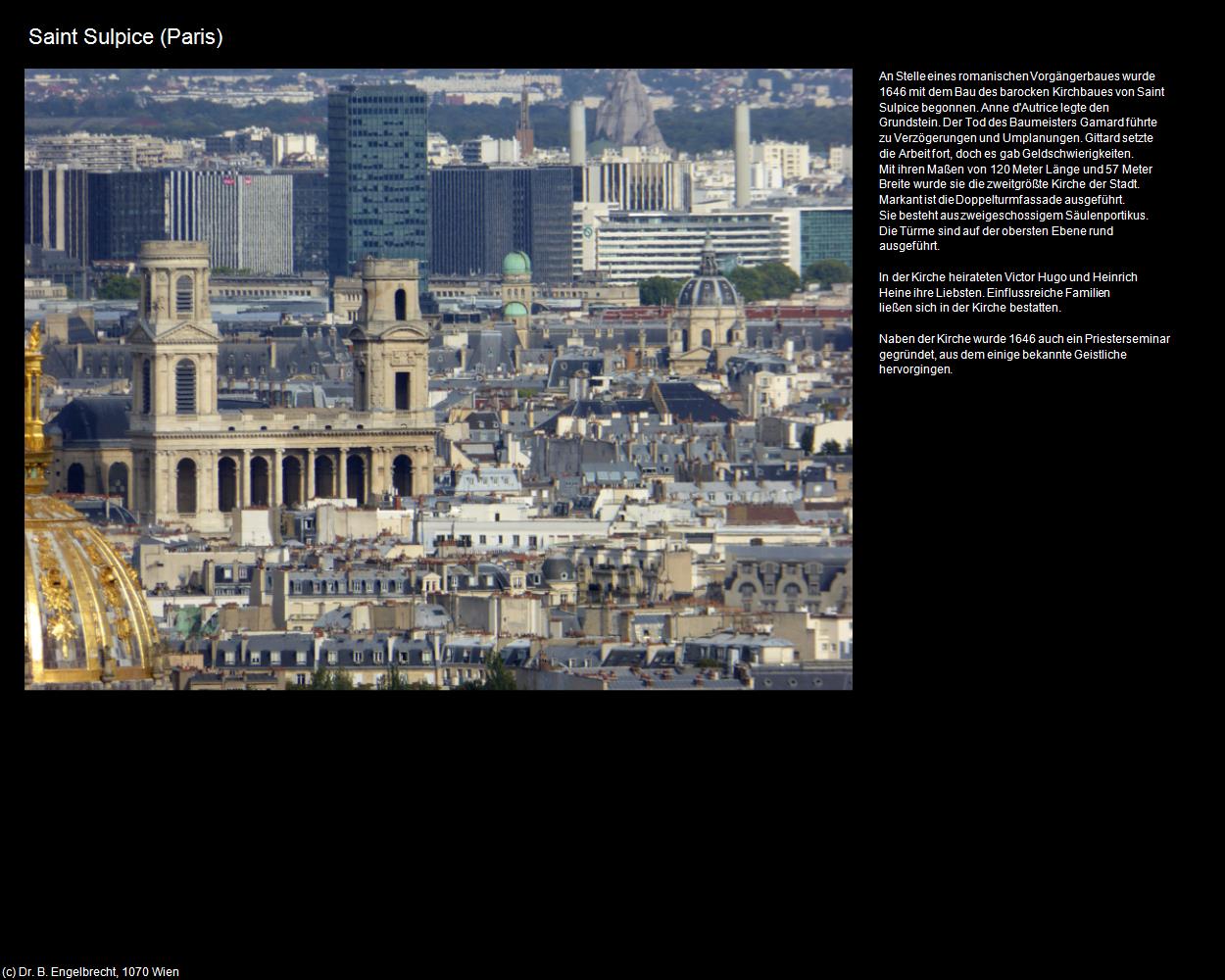 Saint Sulpice (Paris (FR-IDF)) in Kulturatlas-FRANKREICH