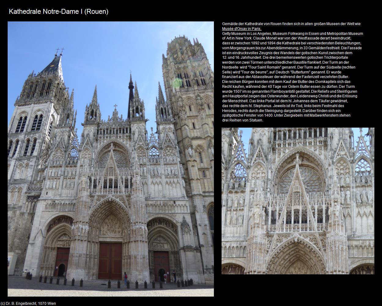 Kathedrale Notre-Dame I  (Rouen (FR-NOR)) in Kulturatlas-FRANKREICH(c)B.Engelbrecht