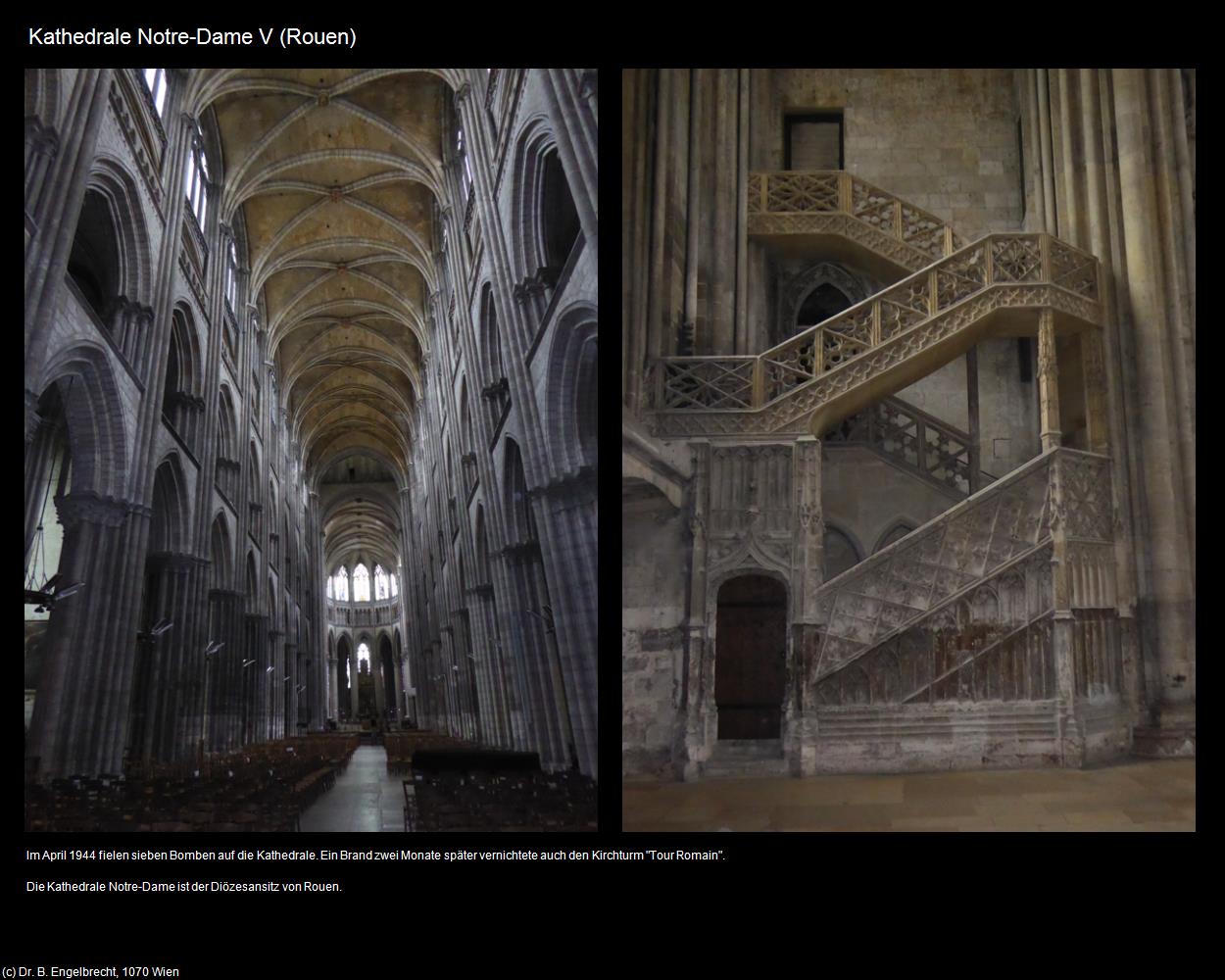 Kathedrale Notre-Dame V (Rouen (FR-NOR)) in Kulturatlas-FRANKREICH