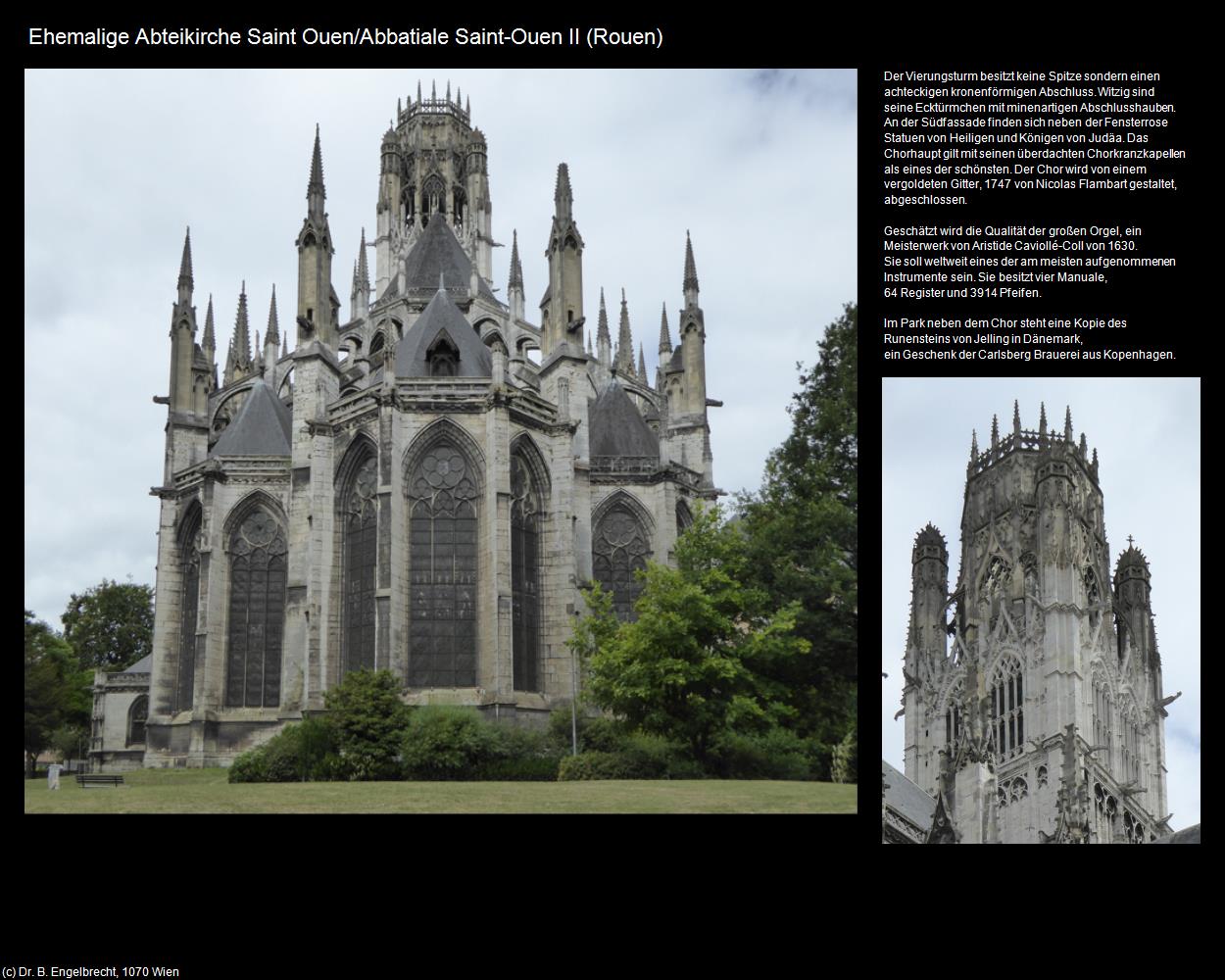 Ehem. Abteikirche Saint Ouen II (Rouen (FR-NOR)) in Kulturatlas-FRANKREICH