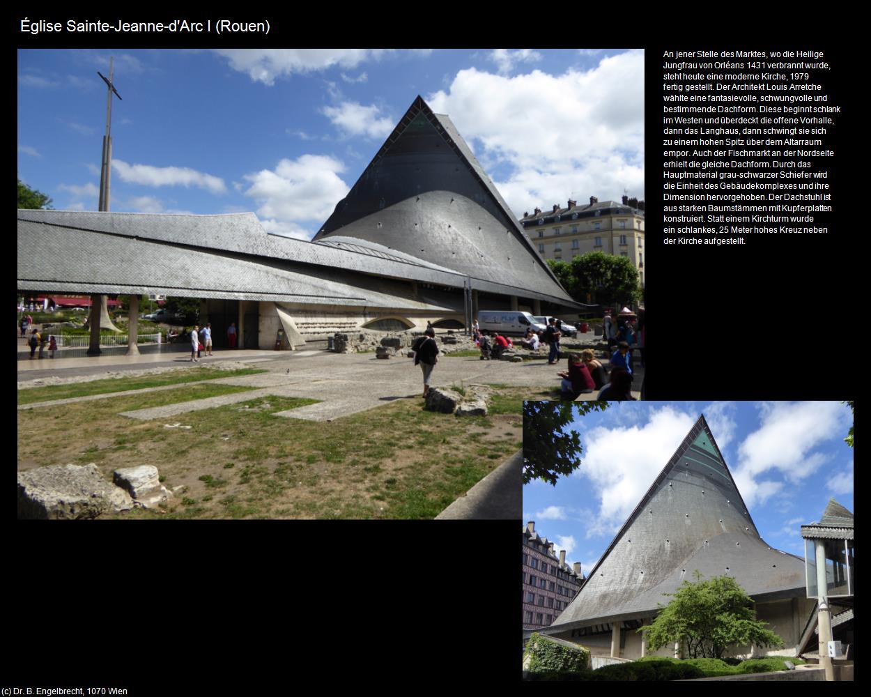Eglise Sainte-Jeanne-d'Arc I (Rouen (FR-NOR)) in Kulturatlas-FRANKREICH