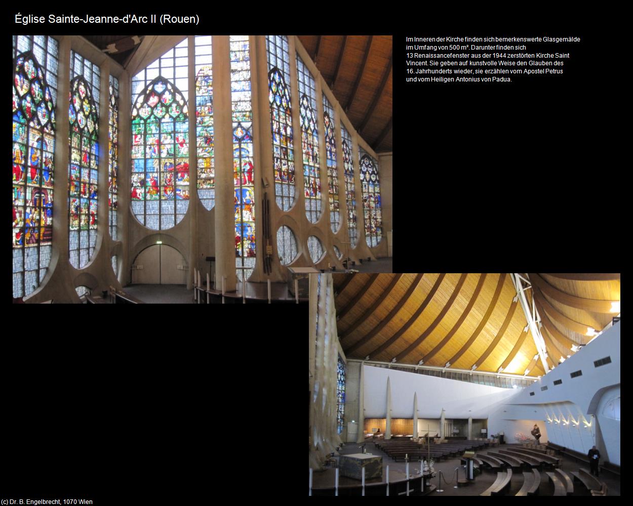 Eglise Sainte-Jeanne-d'Arc II (Rouen (FR-NOR)) in Kulturatlas-FRANKREICH