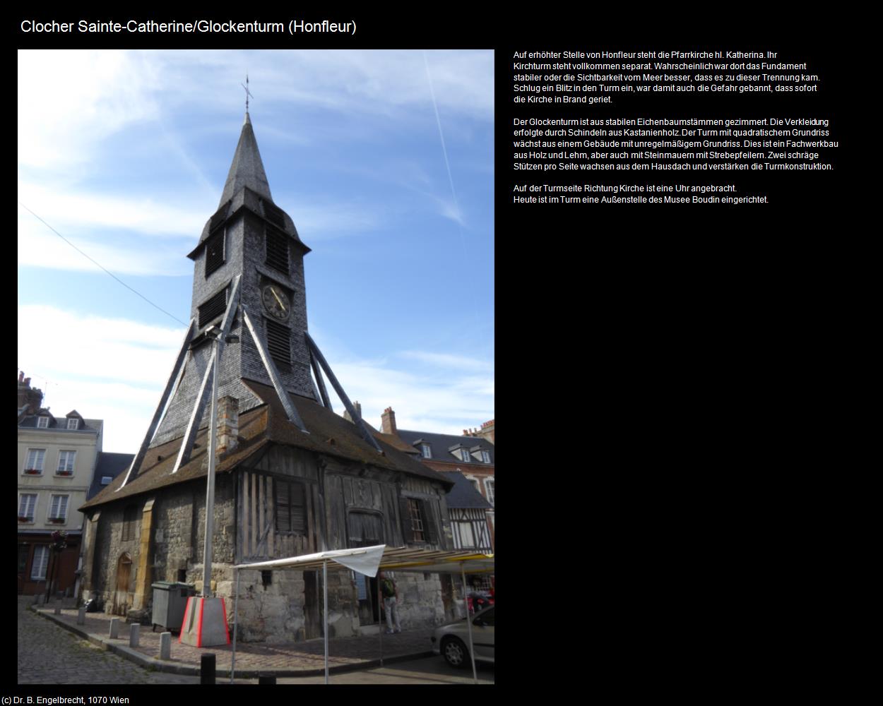 Clocher Sainte-Catherine (Honfleur (FR-NOR)) in Kulturatlas-FRANKREICH