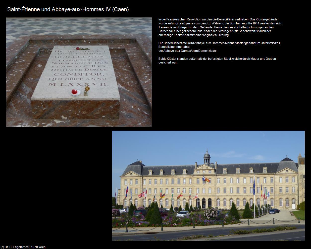 Saint-Etienne und Abbaye-aux-Hommes IV (Caen (FR-NOR)) in Kulturatlas-FRANKREICH(c)B.Engelbrecht