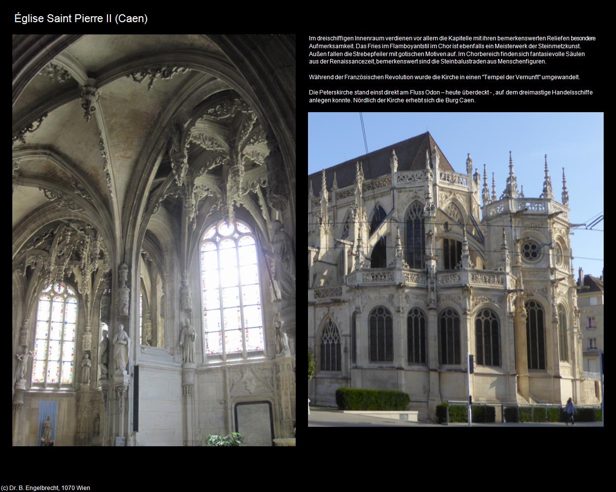 Eglise Saint Pierre II (Caen (FR-NOR)) in Kulturatlas-FRANKREICH