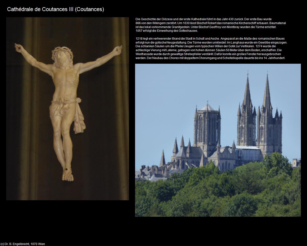 Cathédrale de Coutances III (Coutances (FR-NOR)) in Kulturatlas-FRANKREICH