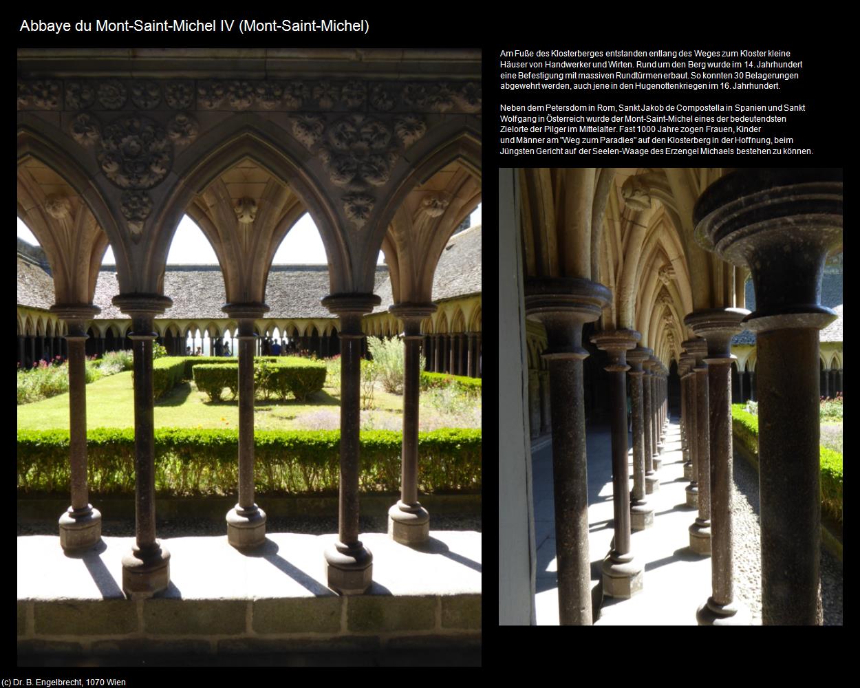 Abbaye du Mont-Saint-Michel IV (Mont-Saint-Michel (FR-NOR)) in Kulturatlas-FRANKREICH