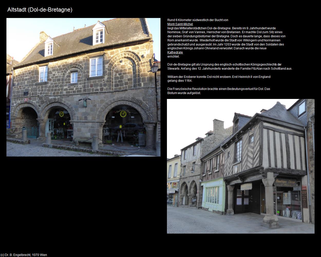 Altstadt (Dol-de-Bretagne (FR-BRE)) in Kulturatlas-FRANKREICH(c)B.Engelbrecht