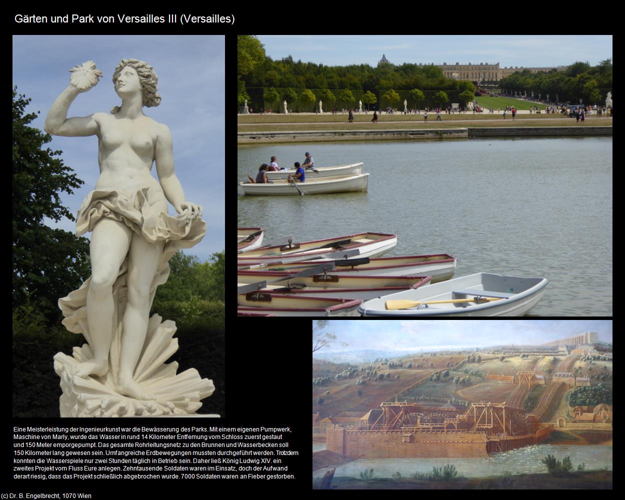 Gärten und Park von Versailles III (Versailles (FR-IDF)) in Kulturatlas-FRANKREICH