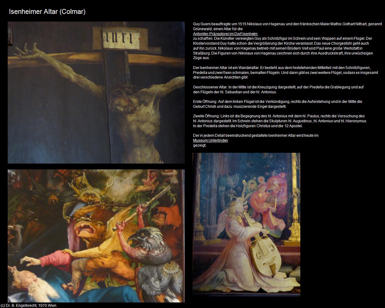 Isenheimer Altar (Colmar (FR-GES)) in Kulturatlas-FRANKREICH(c)B.Engelbrecht