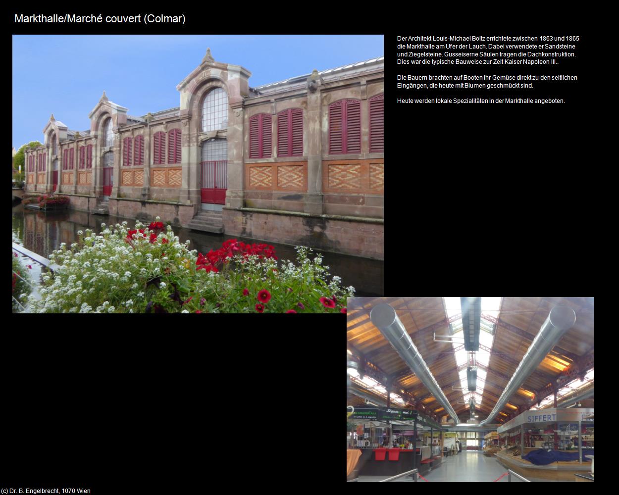 Markthalle/Marché couvert (Colmar (FR-GES)) in Kulturatlas-FRANKREICH