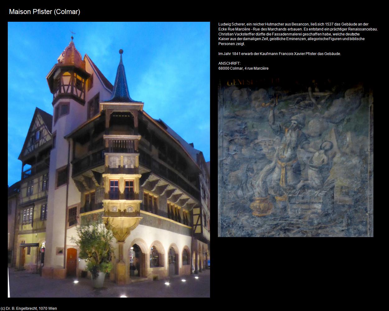 Maison Pfister (Colmar (FR-GES)) in Kulturatlas-FRANKREICH
