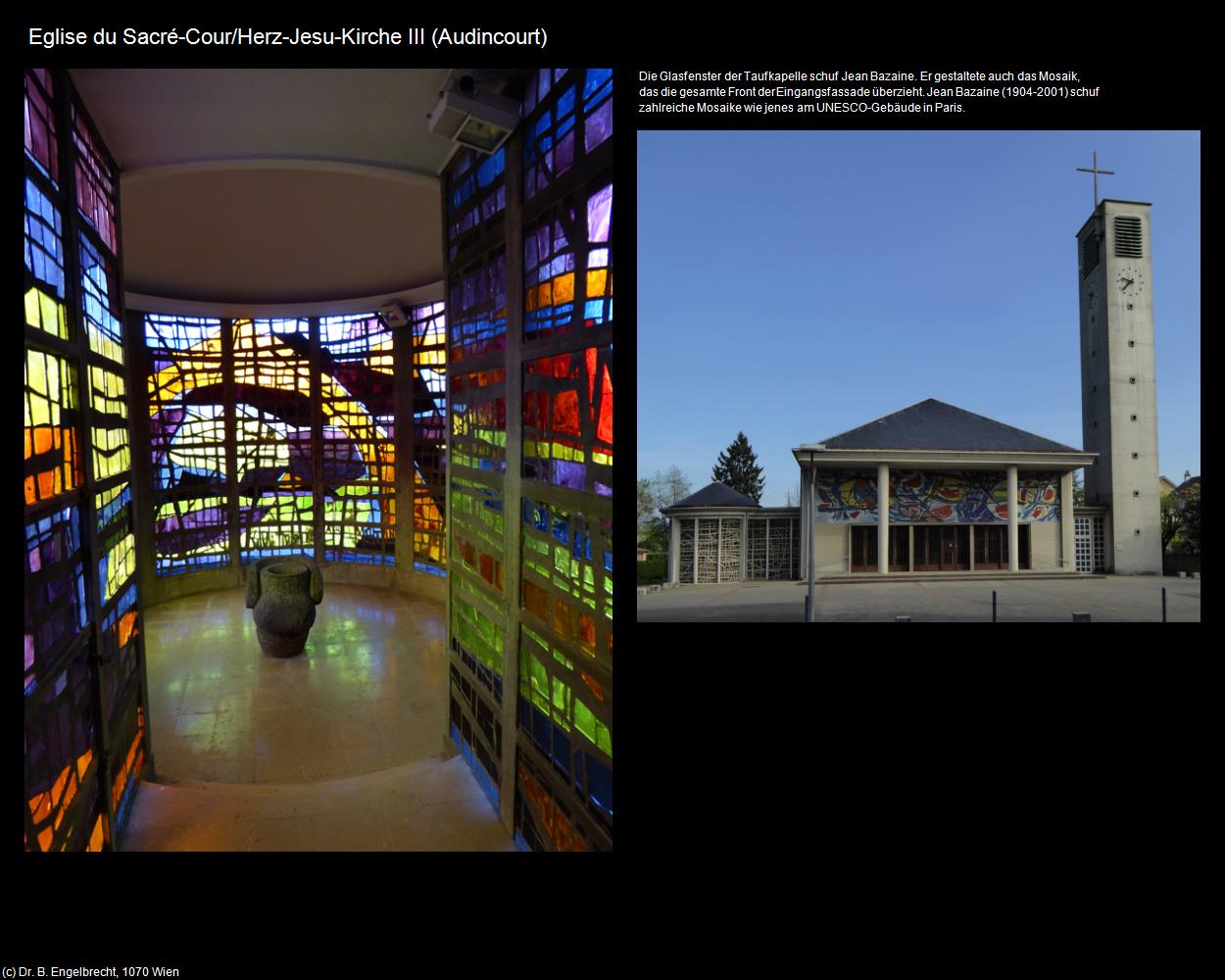 Eglise du Sacré-Coeur/Herz-Jesu-Kirche III (Audincourt (FR-BFC)) in Kulturatlas-FRANKREICH