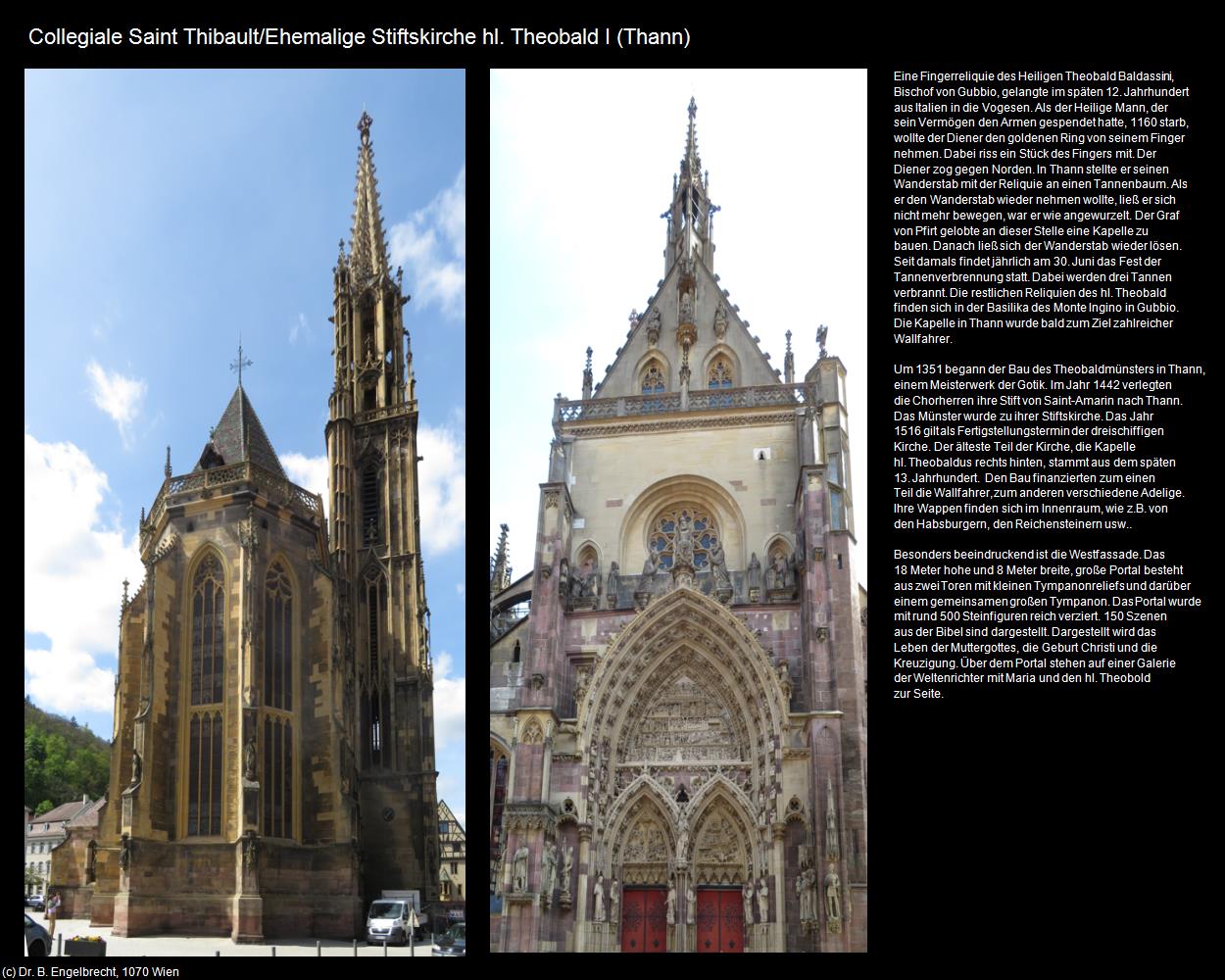 Collegiale Saint Thibault I (Thann (FR-GES)) in Kulturatlas-FRANKREICH