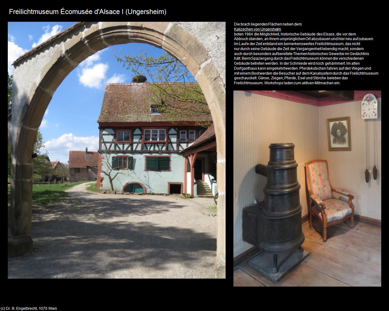 Freilichtmuseum Ecomusée d'Alsace I (Ungersheim (FR-GES)) in Kulturatlas-FRANKREICH(c)B.Engelbrecht