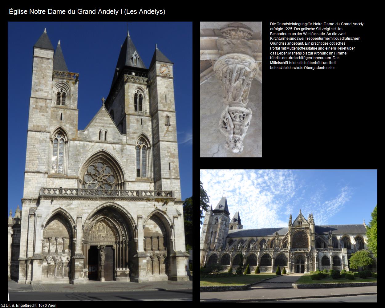 Eglise Notre-Dame-du-Grand-Andely I (Les Andelys (FR-NOR) ) in Kulturatlas-FRANKREICH