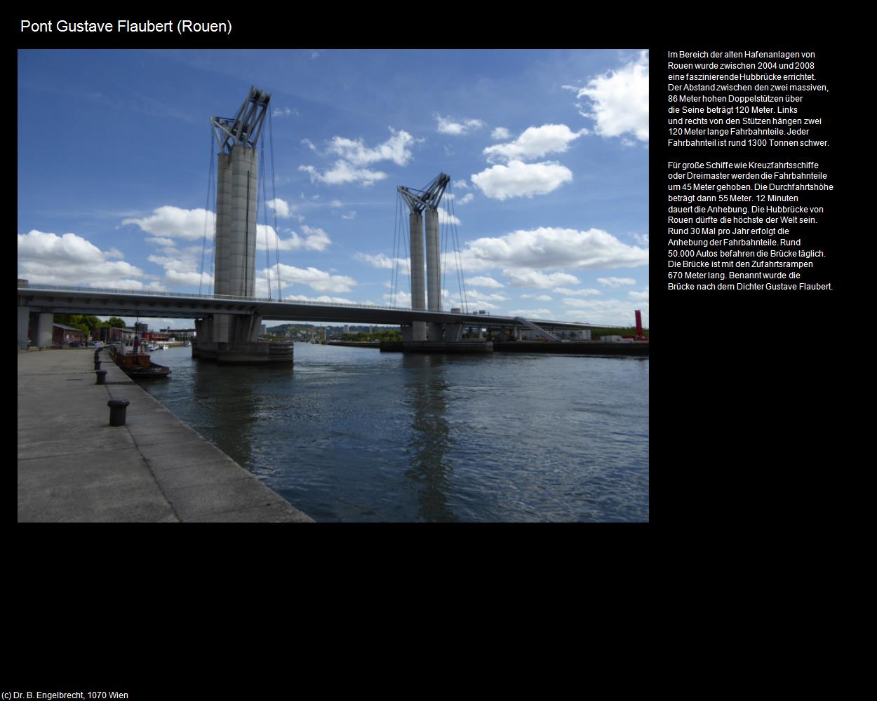 Pont Gustave Flaubert  (Rouen (FR-NOR)) in Kulturatlas-FRANKREICH