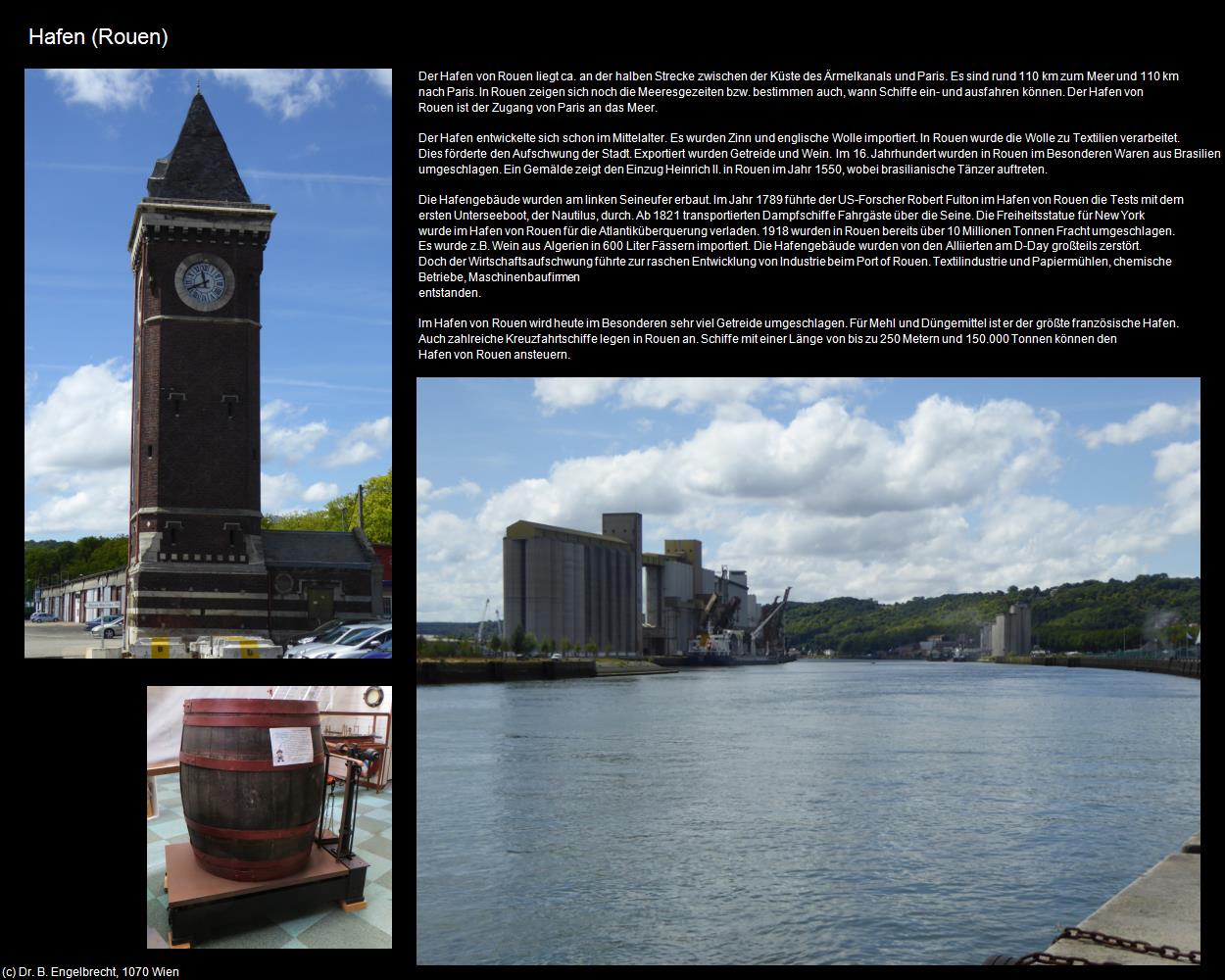 Hafen (Rouen (FR-NOR)) in Kulturatlas-FRANKREICH