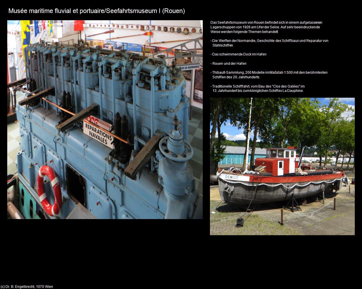 Musée maritime fluvial et portuaire/Seefahrtsmuseum I (Rouen (FR-NOR)) in Kulturatlas-FRANKREICH