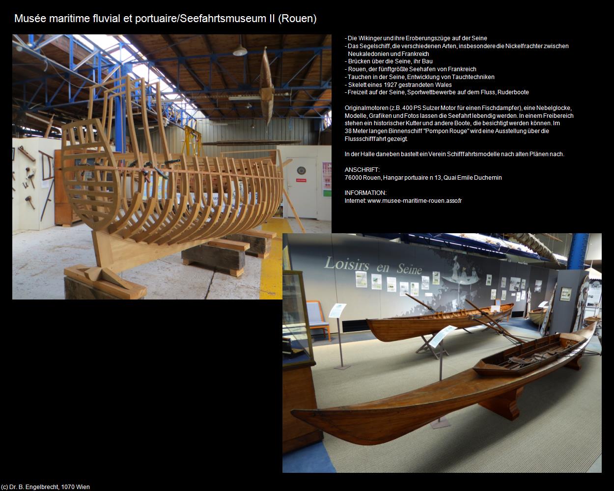 Musée maritime fluvial et portuaire/Seefahrtsmuseum II (Rouen (FR-NOR)) in Kulturatlas-FRANKREICH