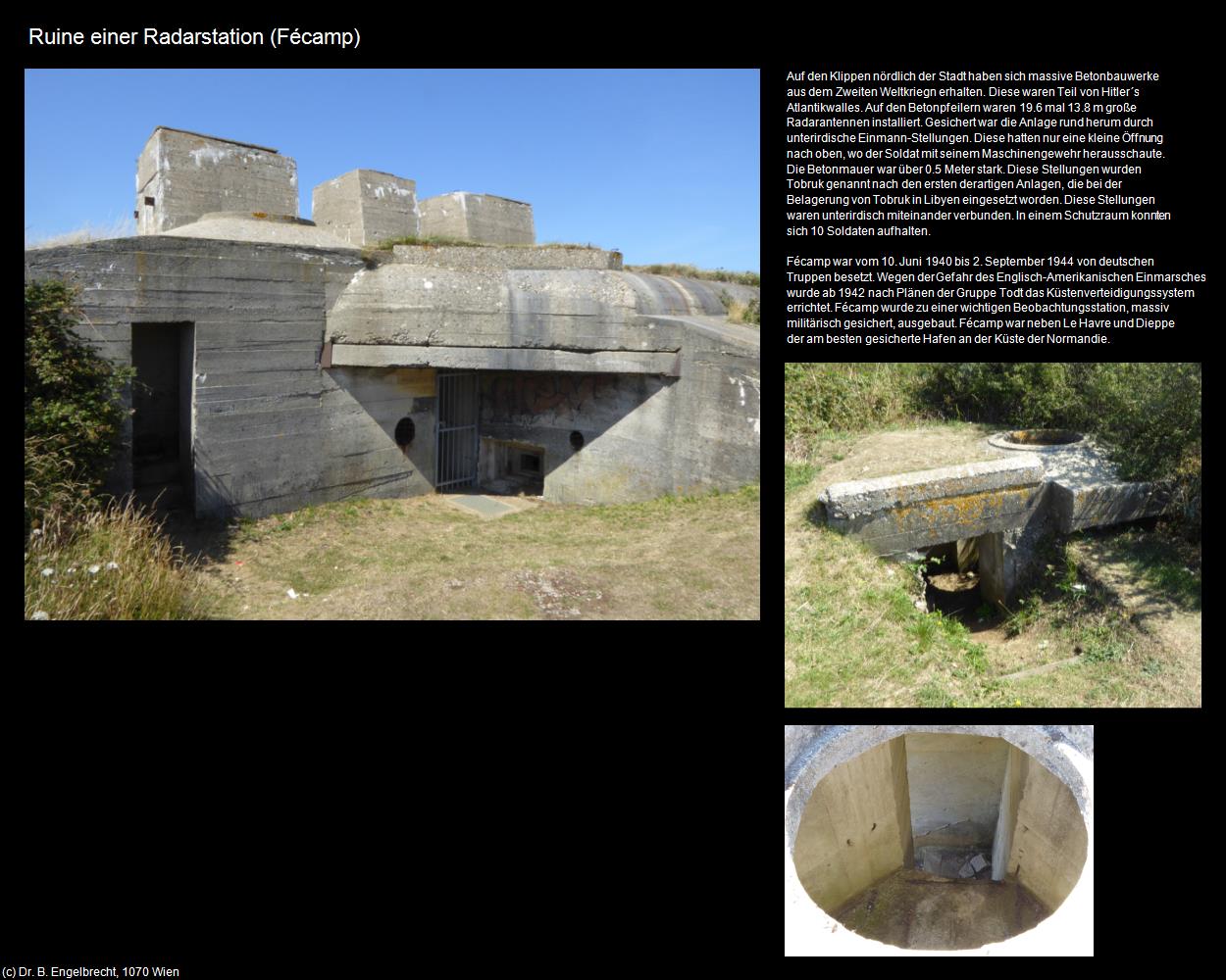 Ruine einer Radarstation  (Fécamp (FR-NOR)) in Kulturatlas-FRANKREICH