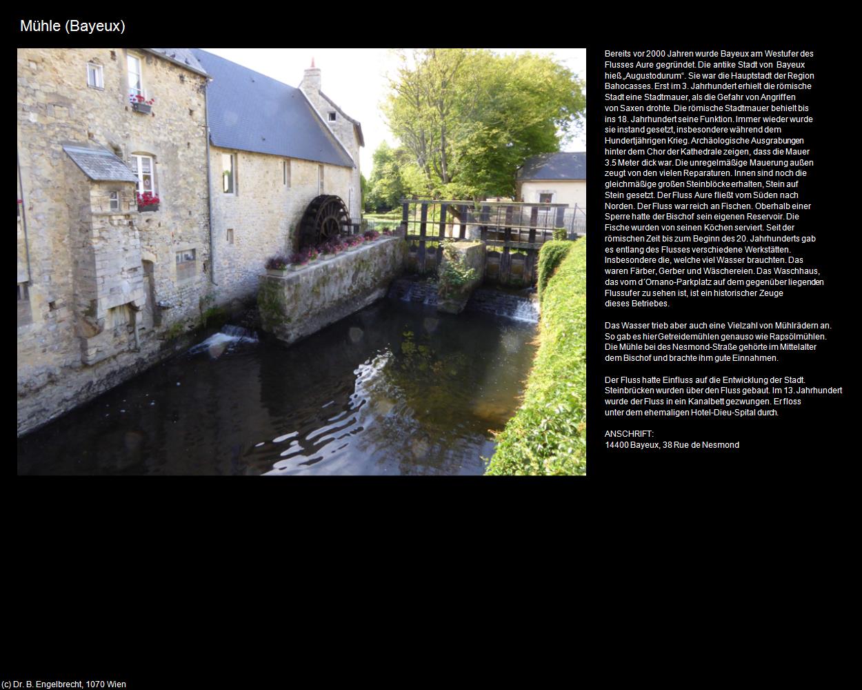 Mühle (Bayeux (FR-NOR)) in Kulturatlas-FRANKREICH