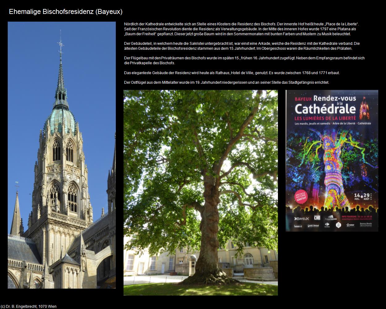 Ehem. Bischofsresidenz (Bayeux (FR-NOR)) in Kulturatlas-FRANKREICH
