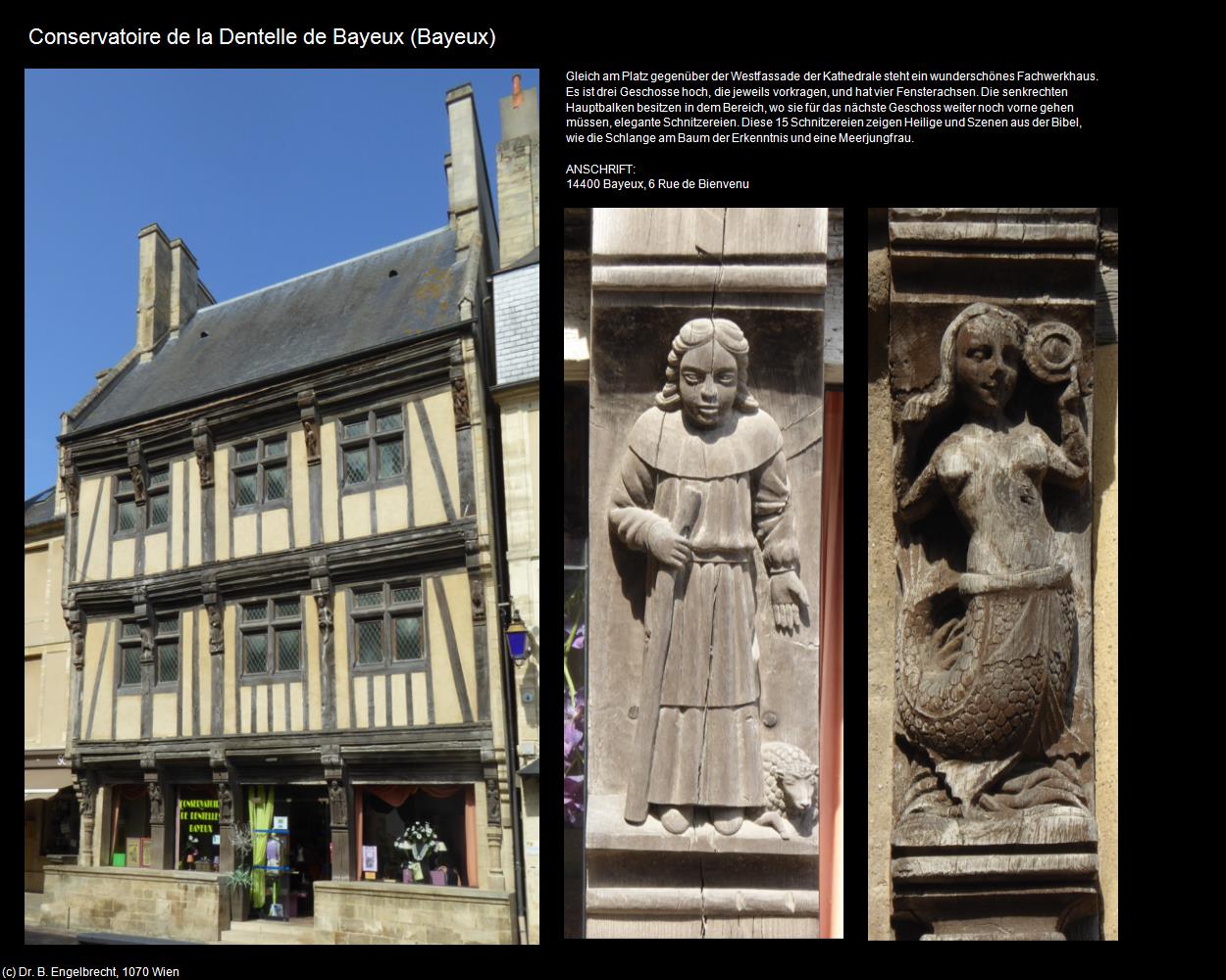 Conservatoire de la Dentelle de Bayeux (Bayeux (FR-NOR)) in Kulturatlas-FRANKREICH