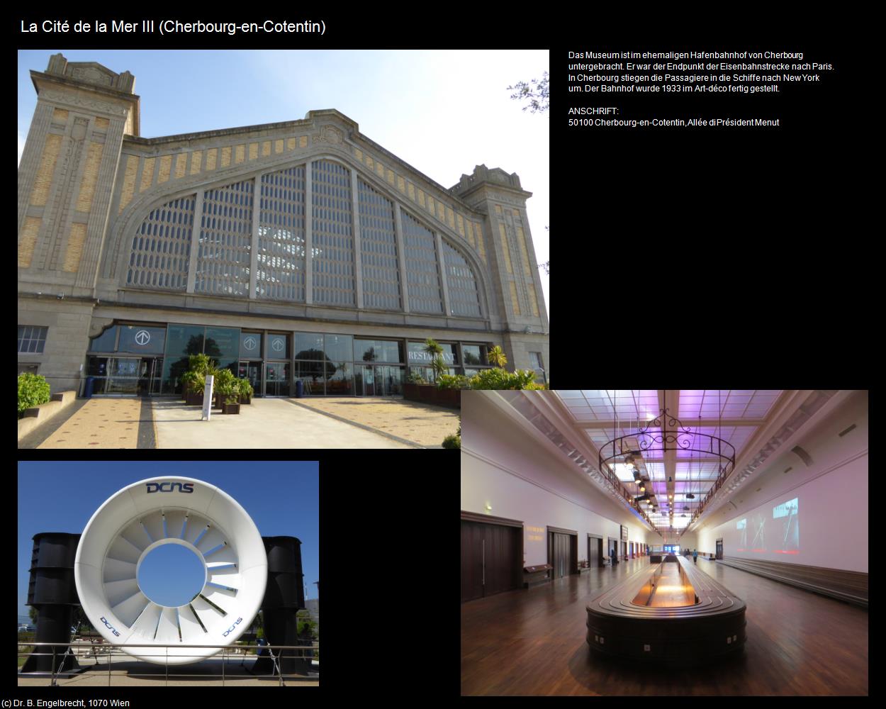 La Cité de la Mer III (Cherbourg-en-Cotentin (FR-NOR)) in Kulturatlas-FRANKREICH