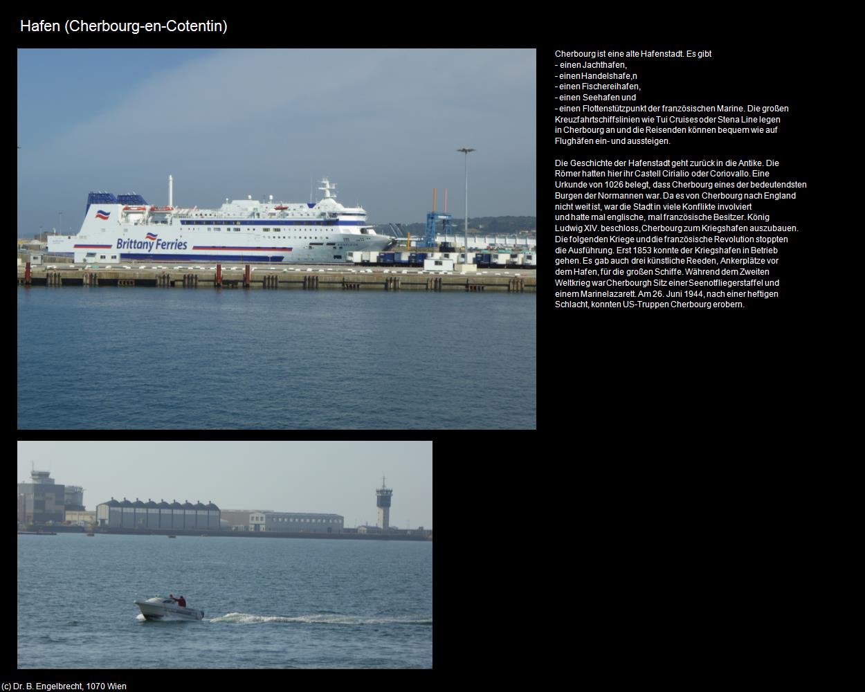 Seehafen (Cherbourg-en-Cotentin (FR-NOR)) in Kulturatlas-FRANKREICH