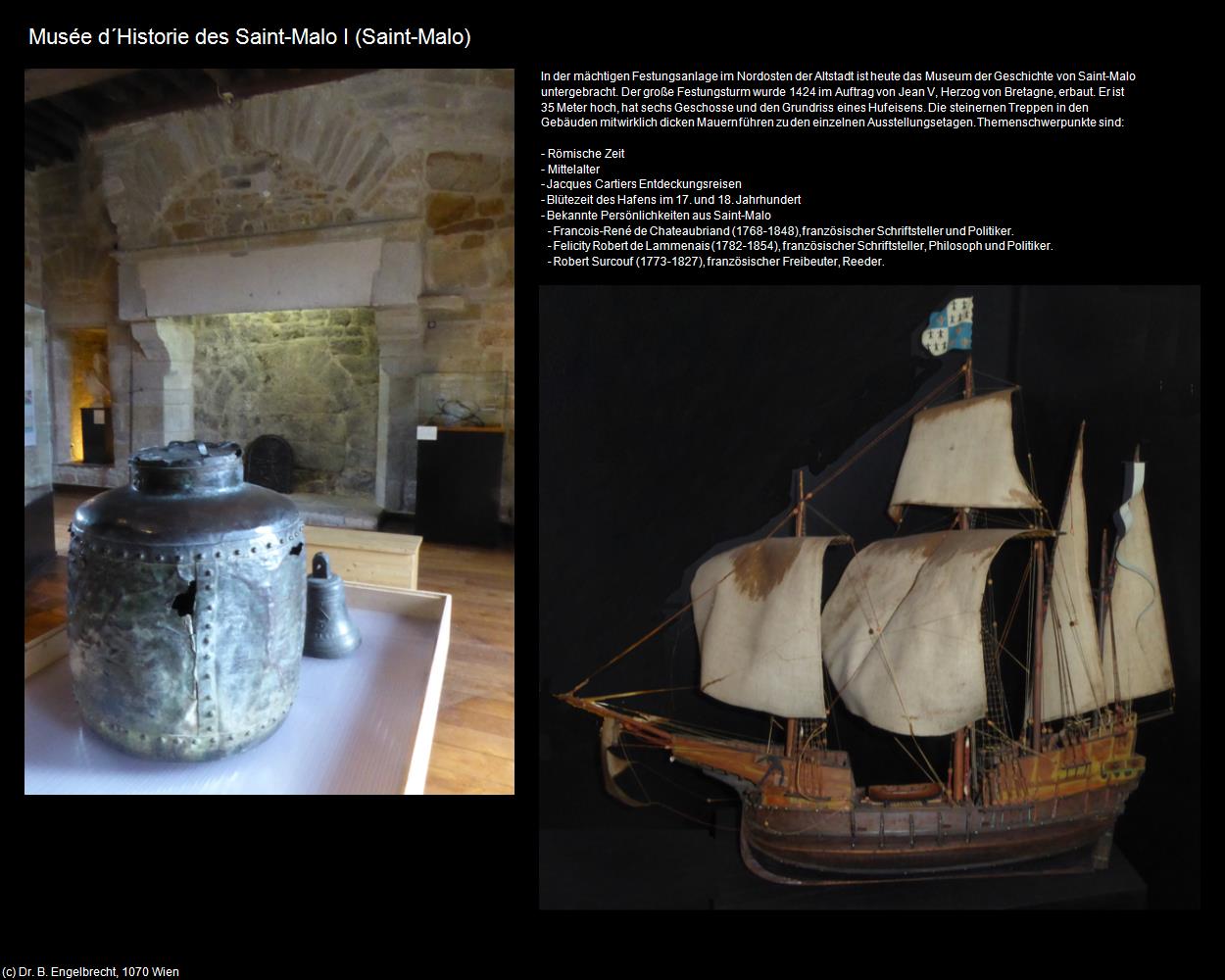 Musée d‘Historie des Saint-Malo I (Saint-Malo (FR-BRE)) in Kulturatlas-FRANKREICH