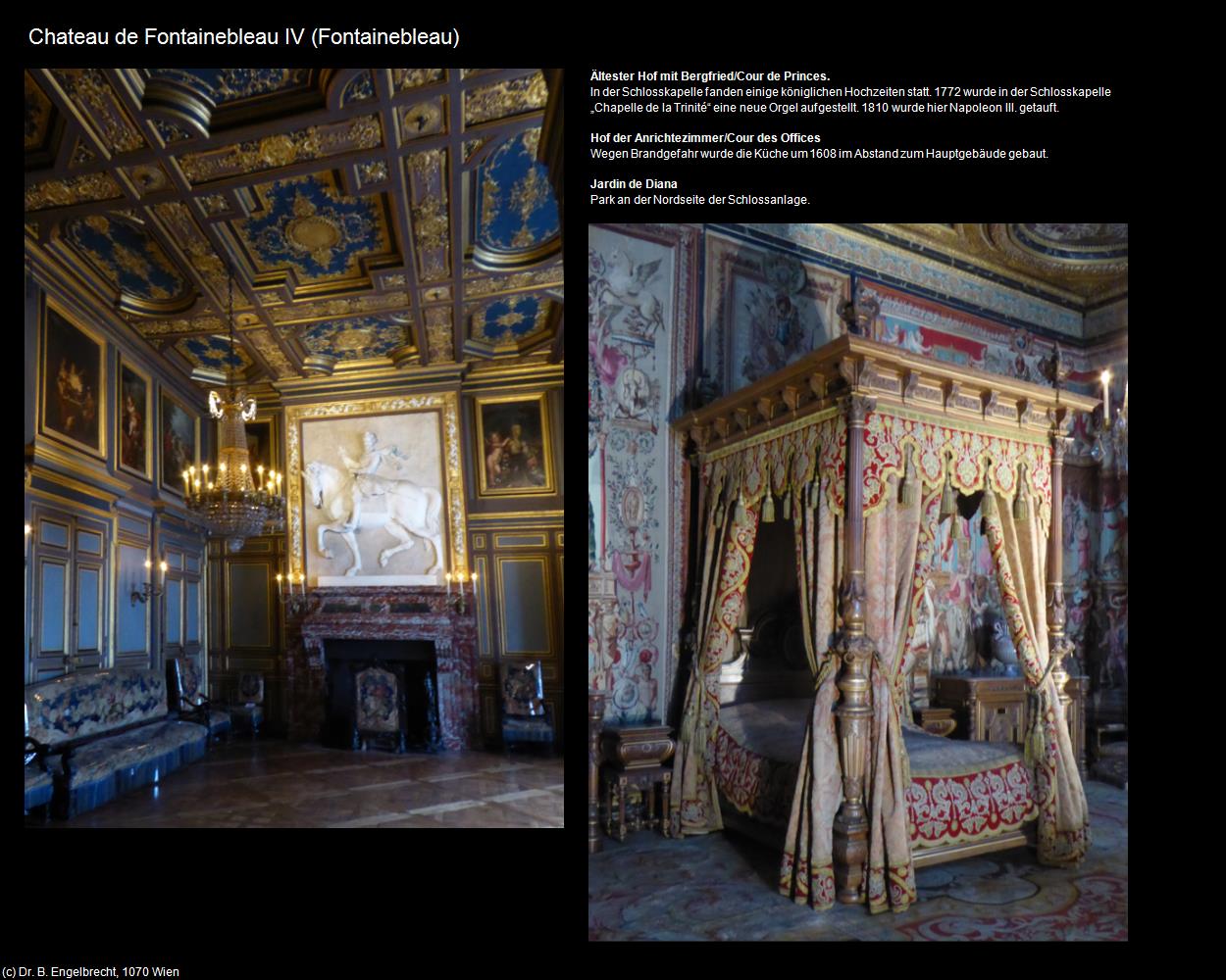 Chateau de Fontainebleau IV  (Fontainebleau (FR-IDF)) in Kulturatlas-FRANKREICH