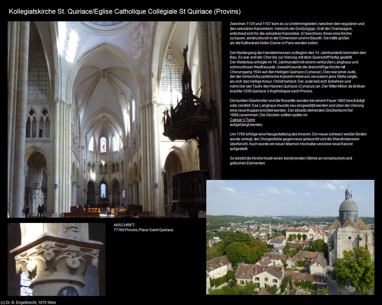Kollegiatskirche St. Quiriace (Provins (FR-IDF)) in Kulturatlas-FRANKREICH(c)B.Engelbrecht