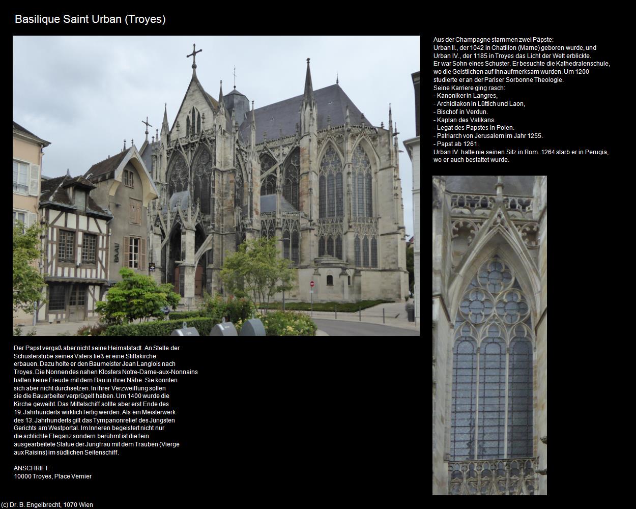Basilique Saint Urban (Troyes (FR-GES)) in Kulturatlas-FRANKREICH