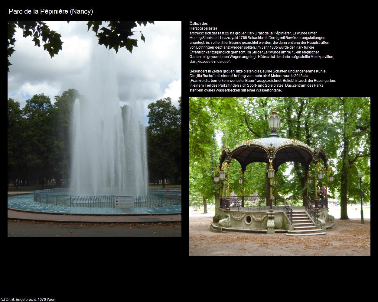 Parc de la Pépiniere (Nancy (FR-GES)) in Kulturatlas-FRANKREICH(c)B.Engelbrecht