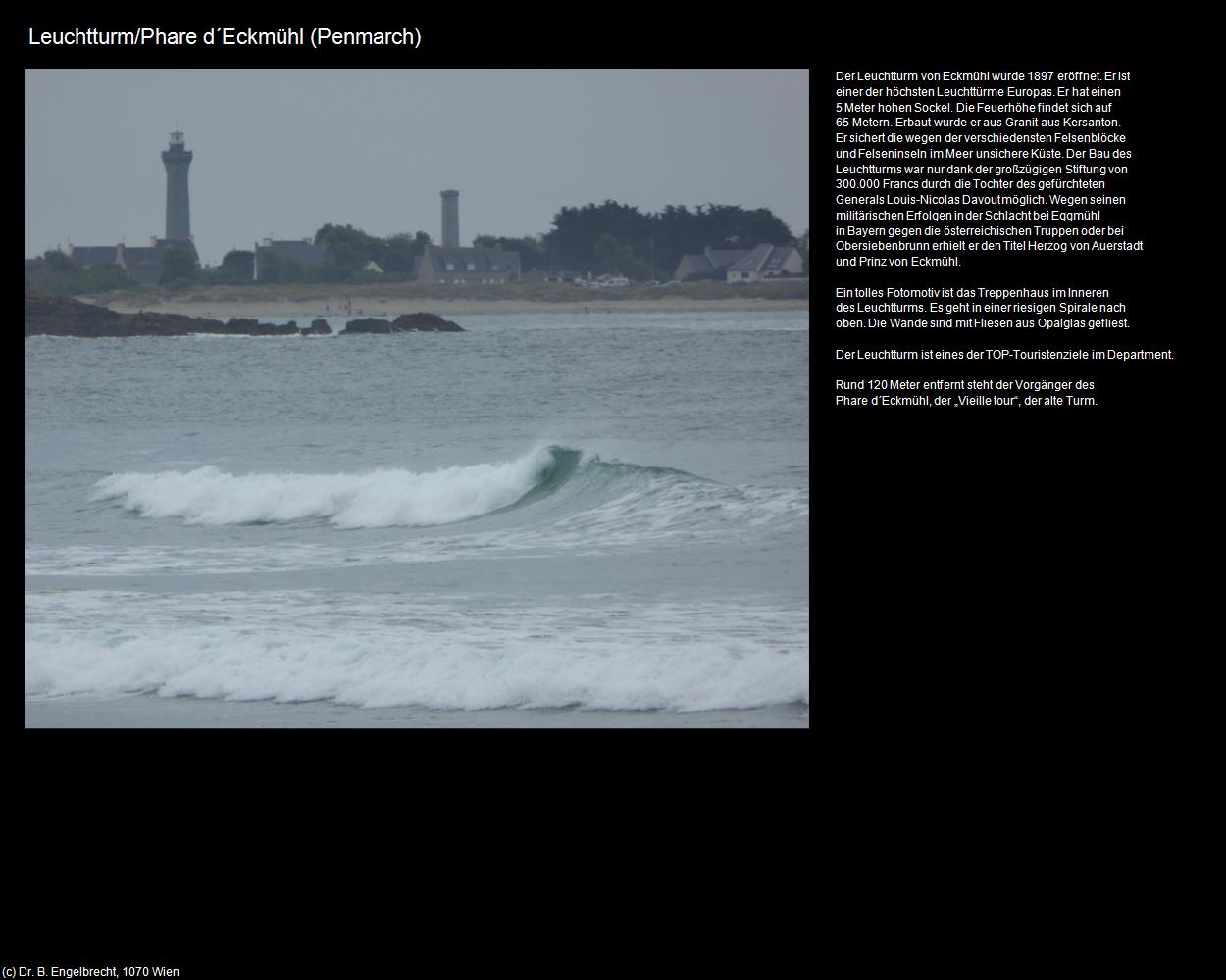 Leuchtturm/Phare d‘Eckmühl (Penmarch (FR-BRE)) in Kulturatlas-FRANKREICH