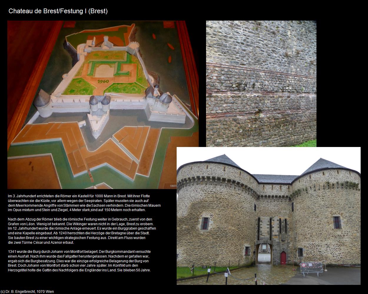 Chateau de Brest/Festung I  (Brest (FR-BRE)) in Kulturatlas-FRANKREICH