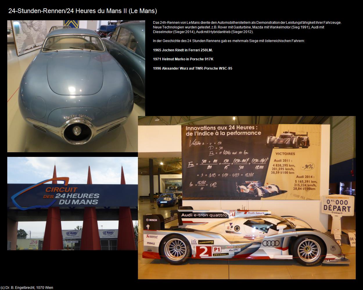 24-Stunden-Rennen/24 Heures du Mans II (Le Mans)  (Le Mans (FR-PDL)) in Kulturatlas-FRANKREICH