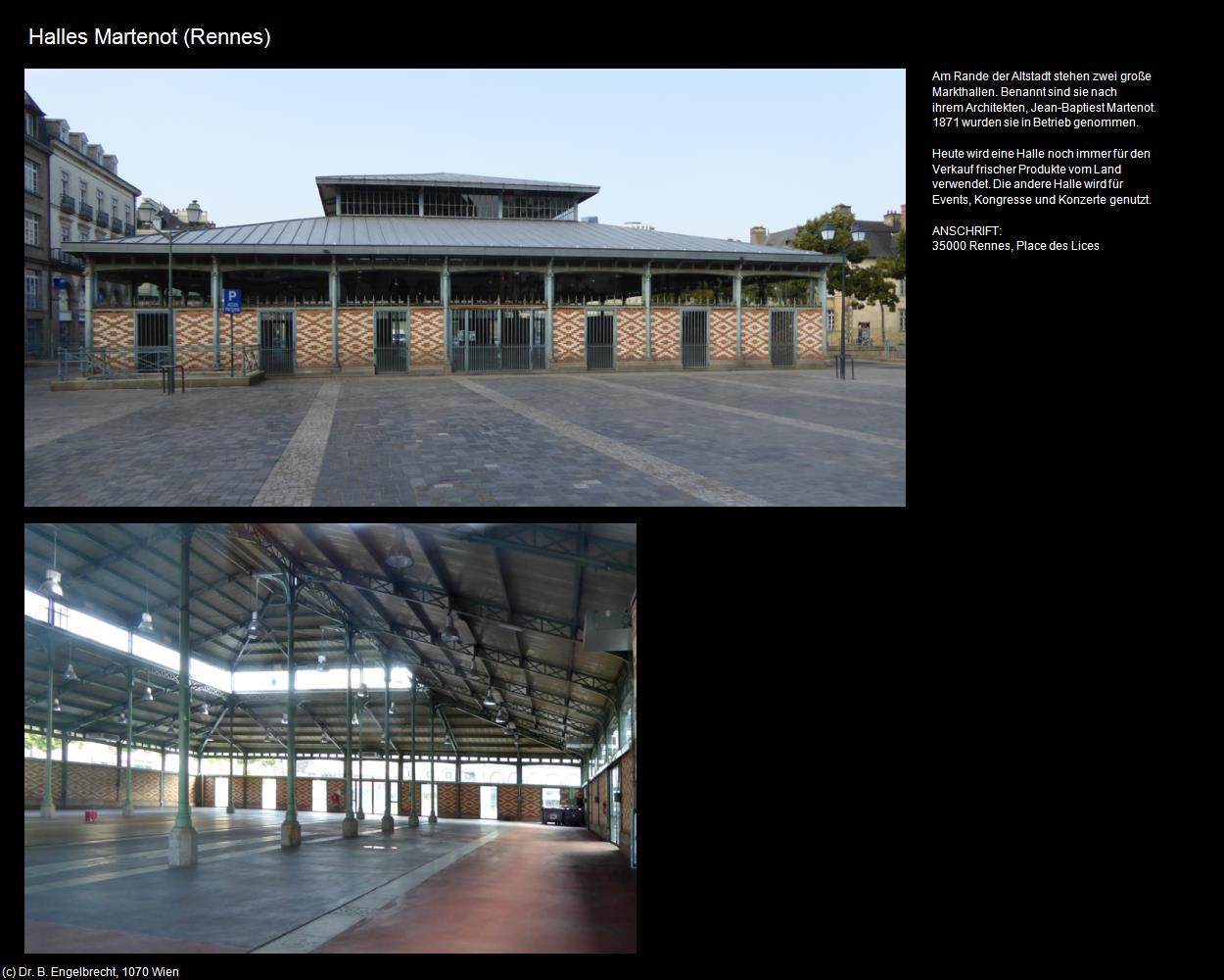 Halles Martenot (Rennes (FR-BRE)) in Kulturatlas-FRANKREICH