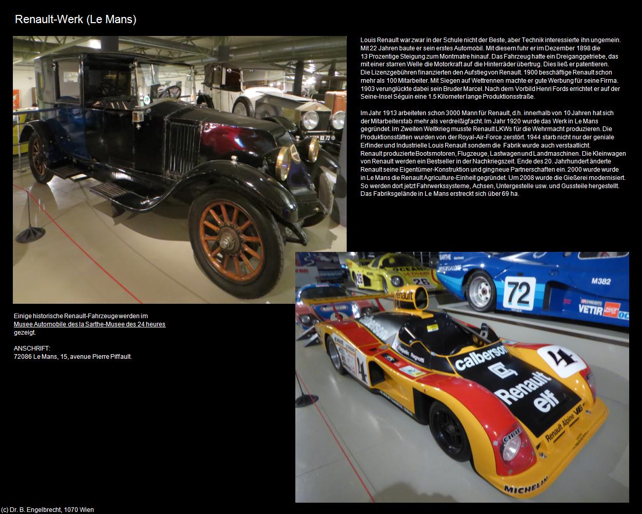 Renault-Werk (Le Mans (FR-PDL)) in Kulturatlas-FRANKREICH(c)B.Engelbrecht