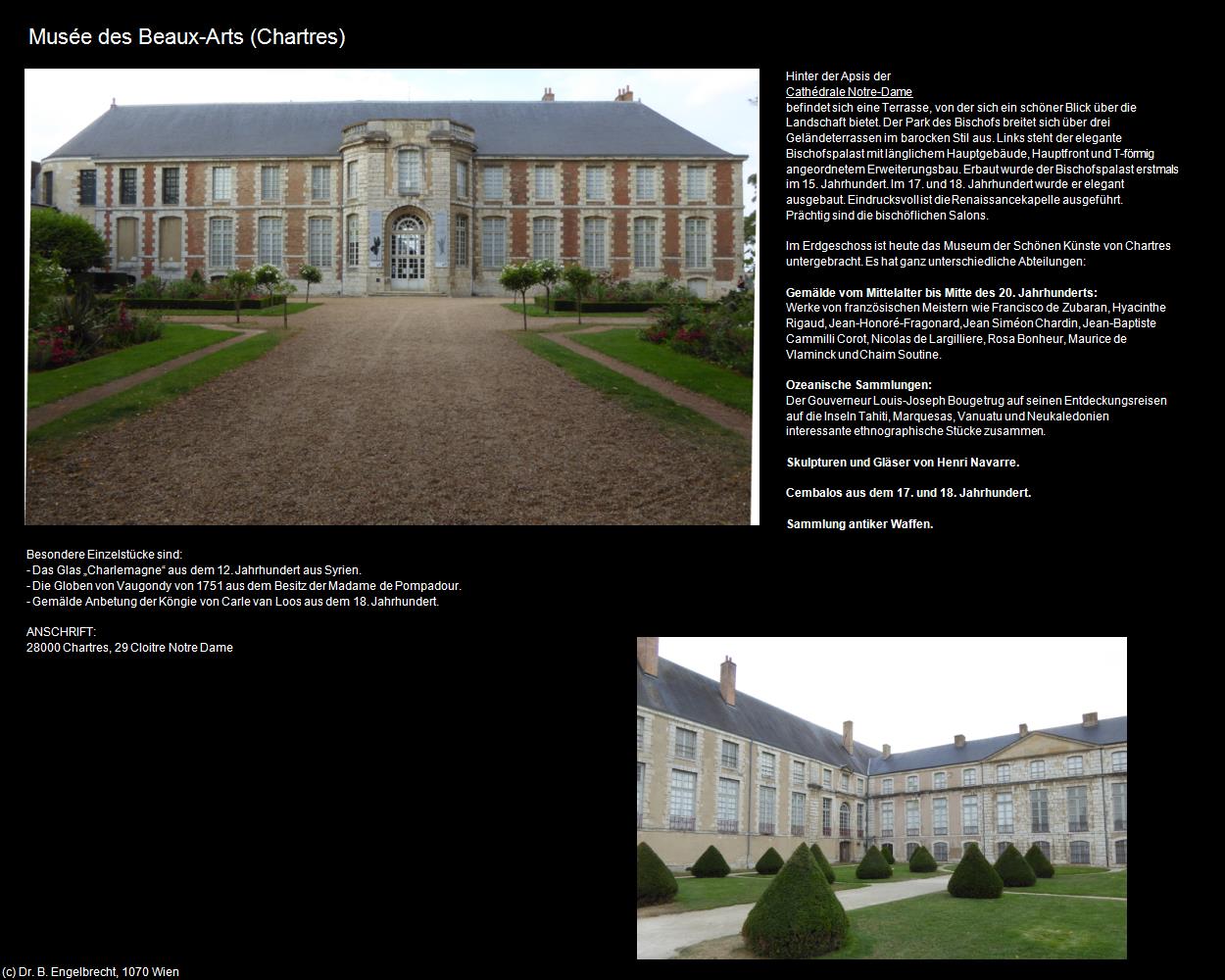 Musée des Beaux-Arts (Chartres (FR-CVL)) in Kulturatlas-FRANKREICH(c)B.Engelbrecht