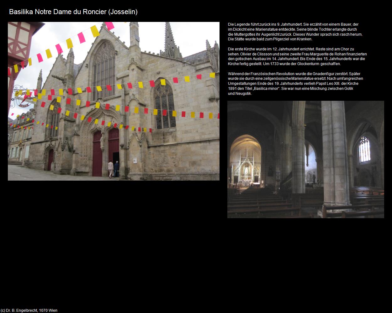 Basilika Notre Dame du Roncier (Josselin (FR-BRE)) in Kulturatlas-FRANKREICH