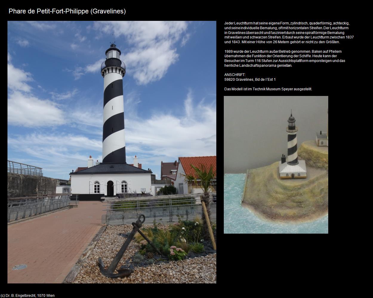 Phare de Petit-Fort-Philippe          (Gravelines (FR-HDF)                       ) in Kulturatlas-FRANKREICH