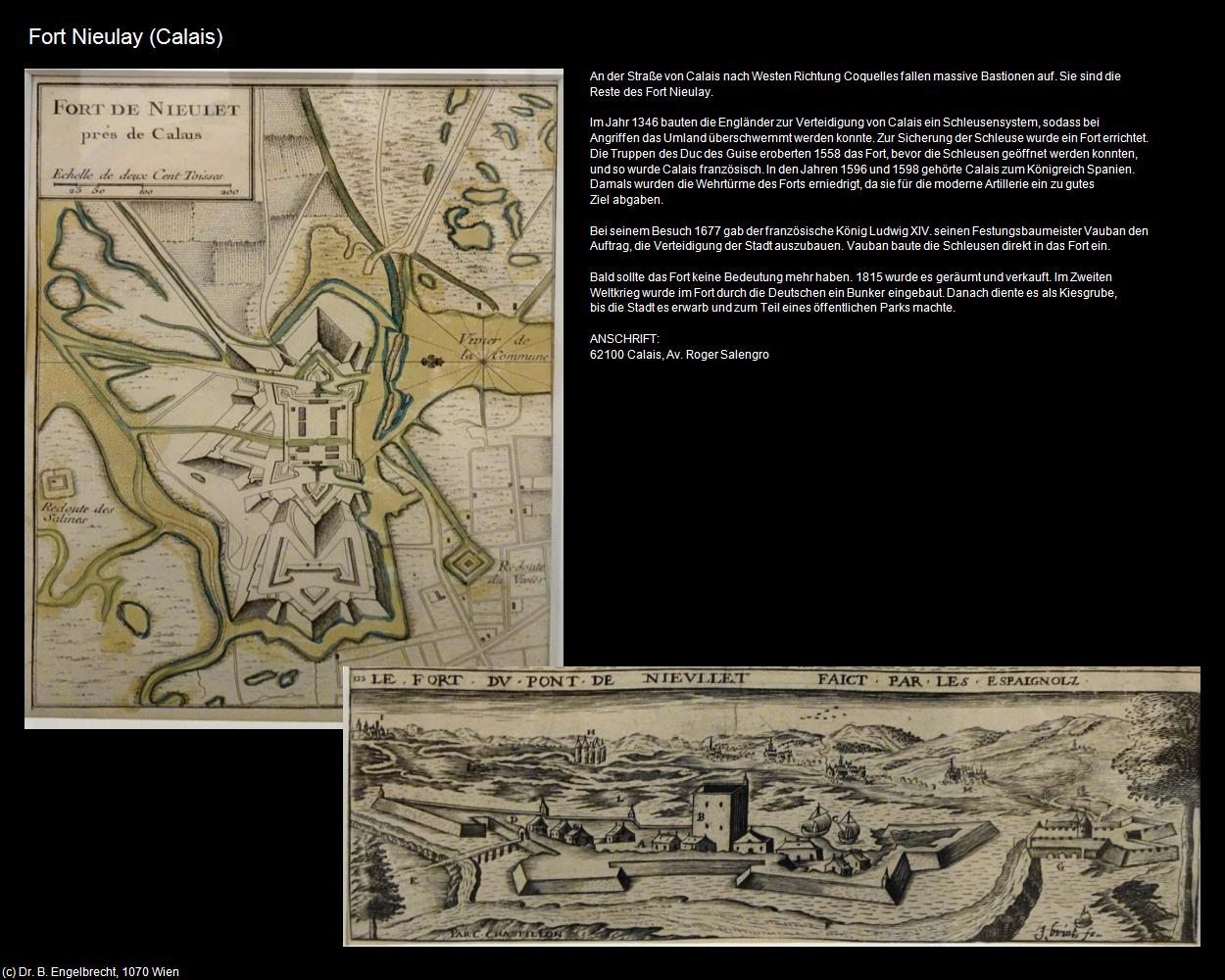 Fort Nieulay (Calais (FR-HDF)                           ) in Kulturatlas-FRANKREICH
